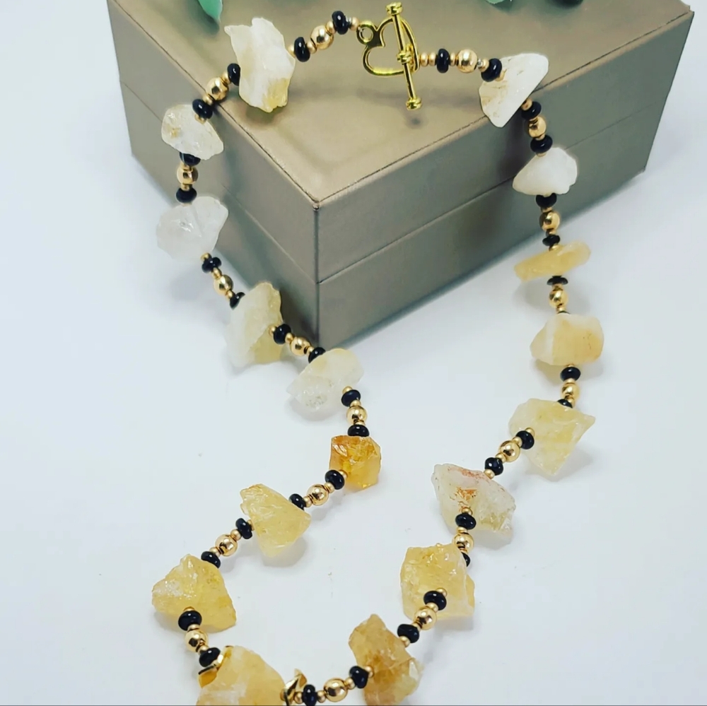 Citrine necklace